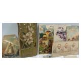 Collection of Vintage Antique Calling Cards and Die-Cut Greeting Cards Collection of Vintage Antique Calling Cards and Die-Cut Greeting Cards