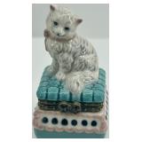 Collection of 11 Vintage Porcelain Animal and Floral Figurines including England Collection of 11 Vintage Porcelain Animal and Floral Figurines including England
