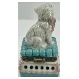 Collection of 11 Vintage Porcelain Animal and Floral Figurines including England Collection of 11 Vintage Porcelain Animal and Floral Figurines including England