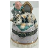 Collection of 11 Vintage Porcelain Animal and Floral Figurines including England Collection of 11 Vintage Porcelain Animal and Floral Figurines including England