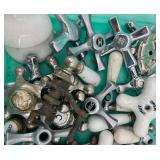 Assorted Vintage Metal and Ceramic Faucet Handles Collection Assorted Vintage Metal and Ceramic Faucet Handles Collection