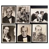 Charles Butterworth Collection of 6 Vintage Studio Publicity Photos CBS Radio Ephemera Charles Butterworth Collection of 6 Vintage Studio Publicity Photos CBS Radio Ephemera