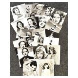 Set of 21 Classic Hollywood Studio Portrait Photographs Featuring Hedy Lamarr, Audrey Hepburn, Shirley MacLaine, Greer Garson and more! Set of 21 Classic Hollywood Studio Portrait Photographs Featuring Hedy Lamarr, Audrey Hepburn, Shirley MacLaine, Greer Garson and more!