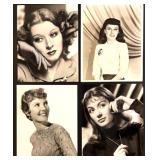 Set of 21 Classic Hollywood Studio Portrait Photographs Featuring Hedy Lamarr, Audrey Hepburn, Shirley MacLaine, Greer Garson and more! Set of 21 Classic Hollywood Studio Portrait Photographs Featuring Hedy Lamarr, Audrey Hepburn, Shirley MacLaine, Greer Garson and more!
