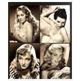 Set of 21 Classic Hollywood Studio Portrait Photographs Featuring Hedy Lamarr, Audrey Hepburn, Shirley MacLaine, Greer Garson and more! Set of 21 Classic Hollywood Studio Portrait Photographs Featuring Hedy Lamarr, Audrey Hepburn, Shirley MacLaine, Greer Garson and more!