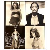 Set of 21 Classic Hollywood Studio Portrait Photographs Featuring Hedy Lamarr, Audrey Hepburn, Shirley MacLaine, Greer Garson and more! Set of 21 Classic Hollywood Studio Portrait Photographs Featuring Hedy Lamarr, Audrey Hepburn, Shirley MacLaine, Greer Garson and more!