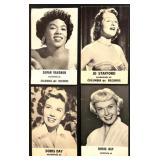 Collection of Vintage Celebrity and Music Memorabilia Postcards, Cards, and Stamps Collection of Vintage Celebrity and Music Memorabilia Postcards, Cards, and Stamps