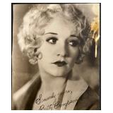 Vintage Hollywood Starlet Photo Collection and Fan with Autographs Vintage Hollywood Starlet Photo Collection and Fan with Autographs