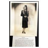 Vintage Hollywood Starlet Photo Collection and Fan with Autographs Vintage Hollywood Starlet Photo Collection and Fan with Autographs