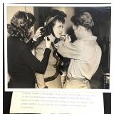 Vintage Hollywood Starlet Photo Collection and Fan with Autographs Vintage Hollywood Starlet Photo Collection and Fan with Autographs