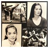 Collection of 4 Vintage Final Fist of Fury and Nancy Kwan Black and White Photos Collection of 4 Vintage Final Fist of Fury and Nancy Kwan Black and White Photos