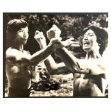 Collection of 4 Vintage Final Fist of Fury and Nancy Kwan Black and White Photos Collection of 4 Vintage Final Fist of Fury and Nancy Kwan Black and White Photos