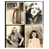 Collection of 24 Vintage Hollywood Actress 8x10 Photographs Featuring Greta Garbo, Katherine Hepburn, Paulette Goddard, Bette Davis and more!! Collection of 24 Vintage Hollywood Actress 8x10 Photographs Featuring Greta Garbo, Katherine Hepburn, Paulette Goddard, Bette Davis and more!!