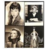 Collection of 24 Vintage Hollywood Actress 8x10 Photographs Featuring Greta Garbo, Katherine Hepburn, Paulette Goddard, Bette Davis and more!! Collection of 24 Vintage Hollywood Actress 8x10 Photographs Featuring Greta Garbo, Katherine Hepburn, Paulette Goddard, Bette Davis and more!!