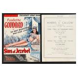 Collection of Vintage Movie Lobby Cards, Press Photos, and Film Memorabilia Featuring: Collection of Vintage Movie Lobby Cards, Press Photos, and Film Memorabilia Featuring: