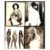 Collection of 20 Classic Hollywood Celebrity Black-and-White Photo Prints of Britt Eland, Victoria Vetri, Burt Reynolds, Samuel L. Jackson, and others Collection of 20 Classic Hollywood Celebrity Black-and-White Photo Prints of Britt Eland, Victoria Vetri, Burt Reynolds, Samuel L. Jackson, and others