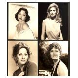 Collection of 20 Classic Hollywood Celebrity Black-and-White Photo Prints of Britt Eland, Victoria Vetri, Burt Reynolds, Samuel L. Jackson, and others Collection of 20 Classic Hollywood Celebrity Black-and-White Photo Prints of Britt Eland, Victoria Vetri, Burt Reynolds, Samuel L. Jackson, and others