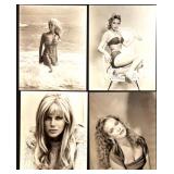 Collection of 20 Classic Hollywood Celebrity Black-and-White Photo Prints of Britt Eland, Victoria Vetri, Burt Reynolds, Samuel L. Jackson, and others Collection of 20 Classic Hollywood Celebrity Black-and-White Photo Prints of Britt Eland, Victoria Vetri, Burt Reynolds, Samuel L. Jackson, and others