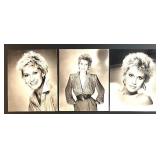 Collection of 17 Black and White Celebrity Singer Portrait Photographs Collection of 17 Black and White Celebrity Singer Portrait Photographs