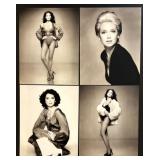 Collection of 14 Vintage Celebrity Glamour Photos Including Joan Collins and Julie Christie and Suzanne Pleshette Collection of 14 Vintage Celebrity Glamour Photos Including Joan Collins and Julie Christie and Suzanne Pleshette