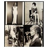 Collection of 18 Vintage Black and White 1960s Glamour Actress Photographs Collection of 18 Vintage Black and White 1960s Glamour Actress Photographs
