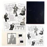 Collection of Vintage Printing Plates, Negatives, and Celebrity Prints - Sinatra, Duke Ellington, Doris Day Collection of Vintage Printing Plates, Negatives, and Celebrity Prints - Sinatra, Duke Ellington, Doris Day
