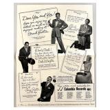 Collection of Vintage Printing Plates, Negatives, and Celebrity Prints - Sinatra, Duke Ellington, Doris Day Collection of Vintage Printing Plates, Negatives, and Celebrity Prints - Sinatra, Duke Ellington, Doris Day
