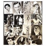 Collection of 15 Vintage Hollywood Actor Publicity Photos Featuring James Dean, Roy Rogers, Charlton Heston and more Collection of 15 Vintage Hollywood Actor Publicity Photos Featuring James Dean, Roy Rogers, Charlton Heston and more