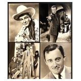 Collection of 15 Vintage Hollywood Actor Publicity Photos Featuring James Dean, Roy Rogers, Charlton Heston and more Collection of 15 Vintage Hollywood Actor Publicity Photos Featuring James Dean, Roy Rogers, Charlton Heston and more
