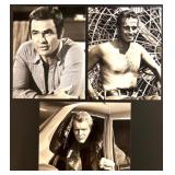 Collection of 15 Vintage Hollywood Actor Publicity Photos Featuring James Dean, Roy Rogers, Charlton Heston and more Collection of 15 Vintage Hollywood Actor Publicity Photos Featuring James Dean, Roy Rogers, Charlton Heston and more