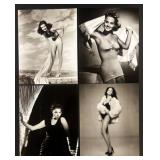 Collection of 22 Classic Hollywood Pin-Up Photographs Featuring Julie Newmar, Donna Mills, Lola Albringet, Hazel Court and more Collection of 22 Classic Hollywood Pin-Up Photographs Featuring Julie Newmar, Donna Mills, Lola Albringet, Hazel Court and more