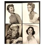 Collection of 32 Classic Hollywood Celebrity Glossy Photographs Featuring Carroll Baker, Betty GrableBeverly Garland, David Neven, Robert Vaughn and more Collection of 32 Classic Hollywood Celebrity Glossy Photographs Featuring Carroll Baker, Betty GrableBeverly Garland, David Neven, Robert Vaughn and more
