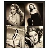 Collection of 32 Classic Hollywood Celebrity Glossy Photographs Featuring Carroll Baker, Betty GrableBeverly Garland, David Neven, Robert Vaughn and more Collection of 32 Classic Hollywood Celebrity Glossy Photographs Featuring Carroll Baker, Betty GrableBeverly Garland, David Neven, Robert Vaughn and more