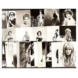 Collection of 27 Vintage Hollywood Black and White Photographs Featuring Tammy Wynette, Petula Clark, Debbie Reynolds, Winona Ryder and more Collection of 27 Vintage Hollywood Black and White Photographs Featuring Tammy Wynette, Petula Clark, Debbie Reynolds, Winona Ryder and more