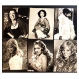 Vintage Celebrity Publicity Photos Collection Set of 16 Vintage Celebrity Publicity Photos Collection Set of 16