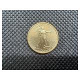 2022  $5.00 Gold Eagle (1/10 Ounce) of .999 Gold 2022  $5.00 Gold Eagle (1/10 Ounce) of .999 Gold
