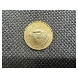 2022  $5.00 Gold Eagle (1/10 Ounce) of .999 Gold 2022  $5.00 Gold Eagle (1/10 Ounce) of .999 Gold