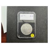 1879 Morgan Silver Dollar Marked BU When Purchased 1879 Morgan Silver Dollar Marked BU When Purchased