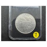 1879 Morgan Silver Dollar Marked BU When Purchased 1879 Morgan Silver Dollar Marked BU When Purchased