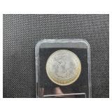 1887 Morgan Silver Dollar Marked UNC When Purchased 1887 Morgan Silver Dollar Marked UNC When Purchased