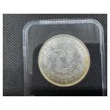 1887 Morgan Silver Dollar Marked UNC When Purchased 1887 Morgan Silver Dollar Marked UNC When Purchased