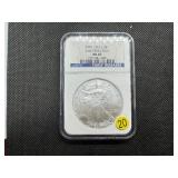 2007 1 Oz. Silver American Eagle NGC MS69  Early Releases 2007 1 Oz. Silver American Eagle NGC MS69  Early Releases