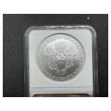 2007 1 Oz. Silver American Eagle NGC MS69  Early Releases 2007 1 Oz. Silver American Eagle NGC MS69  Early Releases