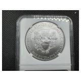2009 1 Oz. Silver American Eagle NGC MS69 2009 1 Oz. Silver American Eagle NGC MS69