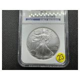 2010 1 Oz. Silver American Eagle NGC MS70  Early Releases - Perfect Grade! 2010 1 Oz. Silver American Eagle NGC MS70  Early Releases - Perfect Grade!