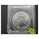 2014-W 1 Oz. Silver American Eagle PCGS MS69 2014-W 1 Oz. Silver American Eagle PCGS MS69