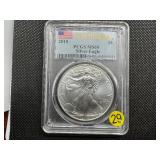 2018 1 Oz. Silver American Eagle PCGS MS69 First Strike 2018 1 Oz. Silver American Eagle PCGS MS69 First Strike