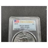 2018 1 Oz. Silver American Eagle PCGS MS69 First Strike 2018 1 Oz. Silver American Eagle PCGS MS69 First Strike
