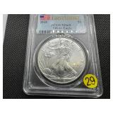 2018 1 Oz. Silver American Eagle PCGS MS69 First Strike 2018 1 Oz. Silver American Eagle PCGS MS69 First Strike
