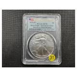 2020 1 Oz. Silver American Eagle PCGS MS70 - Perfect Grade! 2020 1 Oz. Silver American Eagle PCGS MS70 - Perfect Grade!